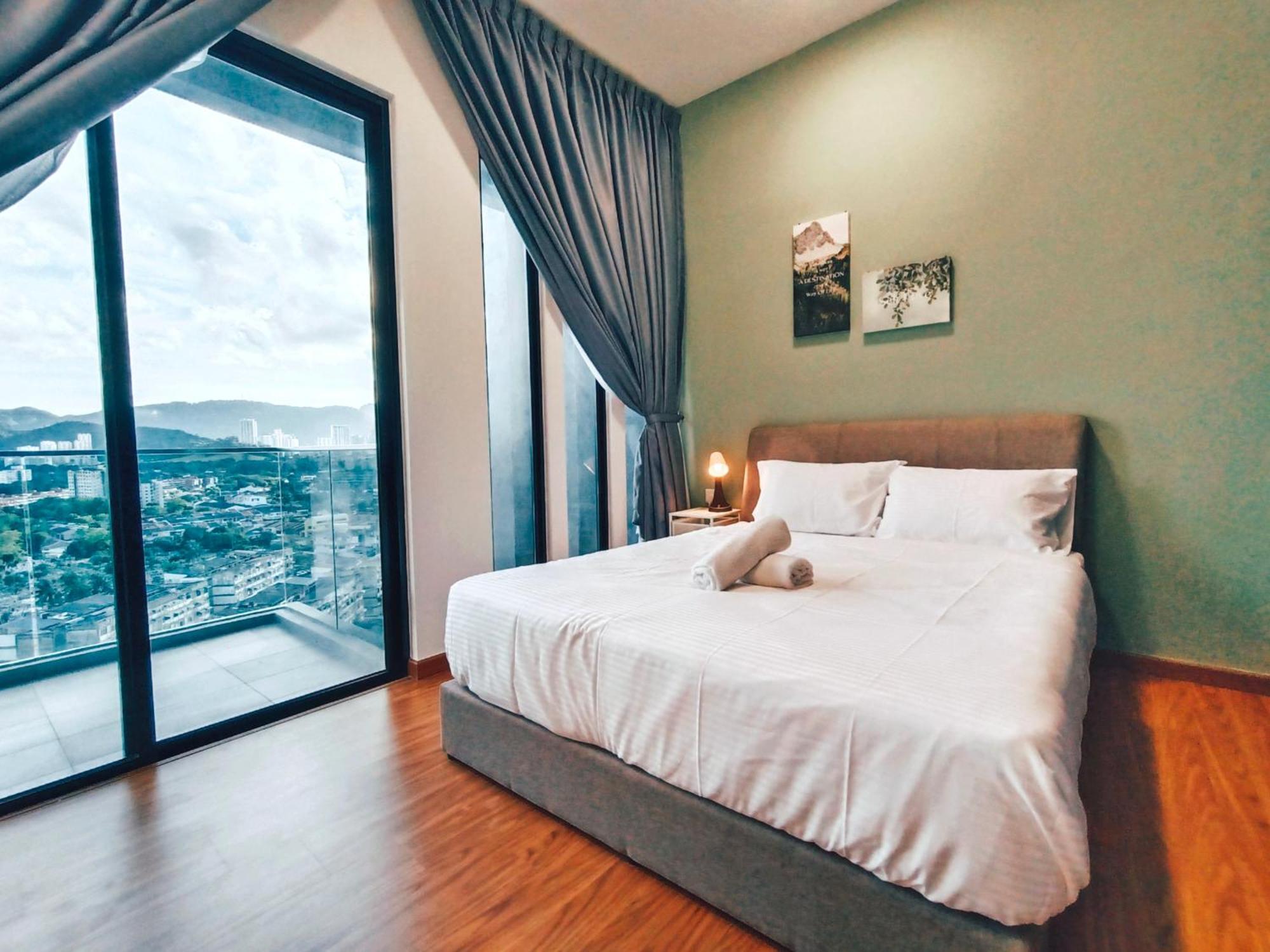 Apartment New 2br Warm And Lovely 10pax-无敌美景两房民宿 Beacon Executive *