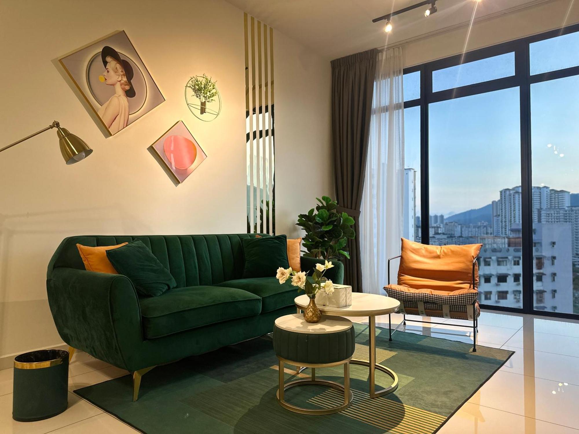 New 2br Warm And Lovely 10pax-无敌美景两房民宿 Beacon Executive George Town